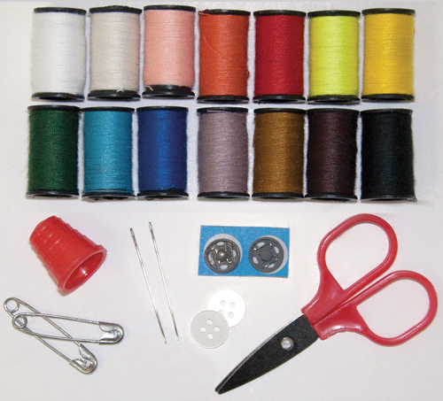 Wholesale 27pc Fast Repair Sewing Kit ASSORTED COLORS