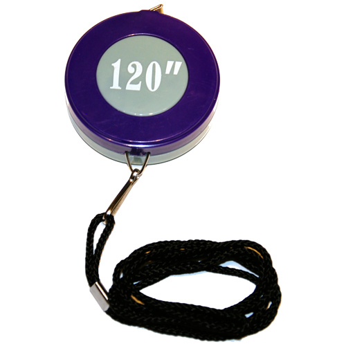 Sullivan's Purple 120 inch Retractable Measuring Tape Inch and Metric  Markings