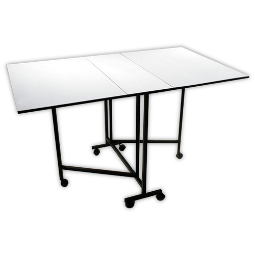 Portable Sewing Table, White, Folding - MyNotions