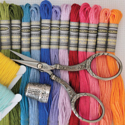 Embroidery Designer Box - 489 solid colors of Sullivans Floss - MyNotions