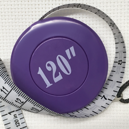 Sullivans Retractable Tape Measure 120 Purple