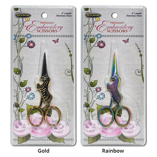 Unicorn Embroidery Scissors Bulk - Sullivans USA